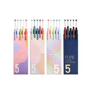 بسته ۵ عددی خودکار ژله‌ای شیائومی Kaco Pure K1015